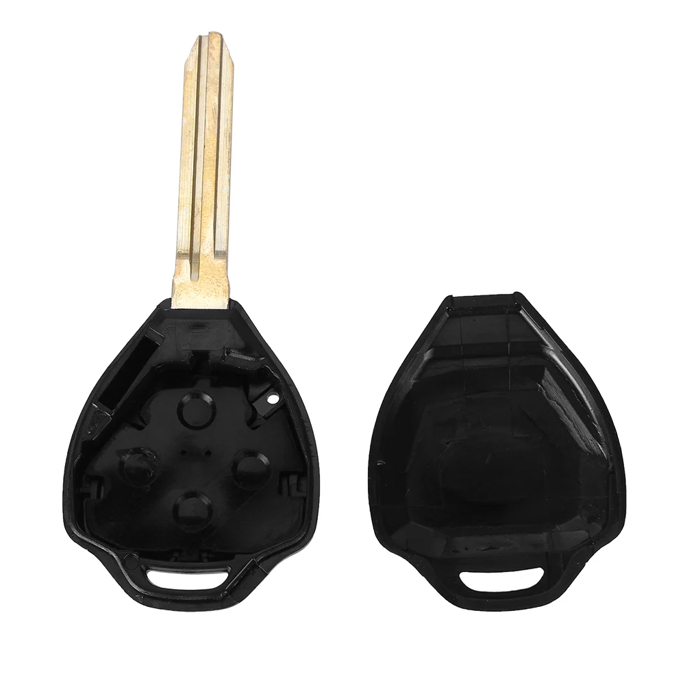 KEYYOU 10 шт. 4 кнопки дистанционного ключа автомобиля чехол для замены Fob Toyota Camry ключ
