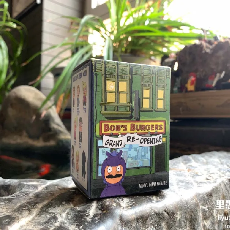

Genuine Kidrobot Happy Burger Shop Cute Anime Figure Doll Doll Blind Box Children's Toy Gift Table Decoration