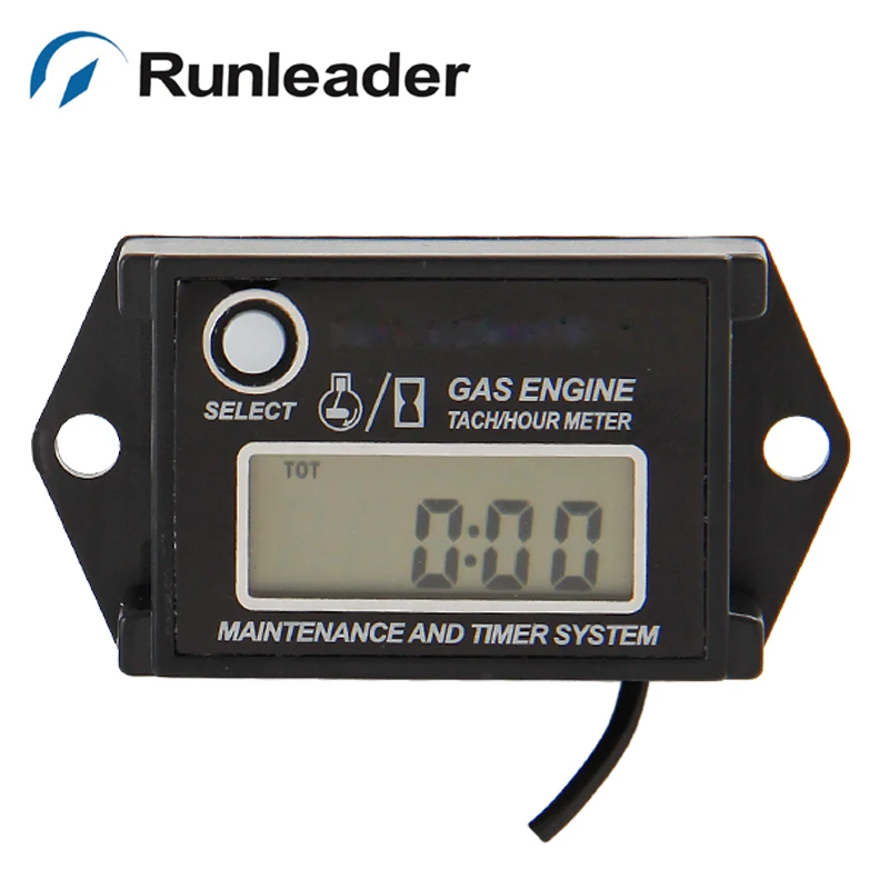 RPM tach счетчик часов для газового двигателя MX гоночный гидроцикл бензопила