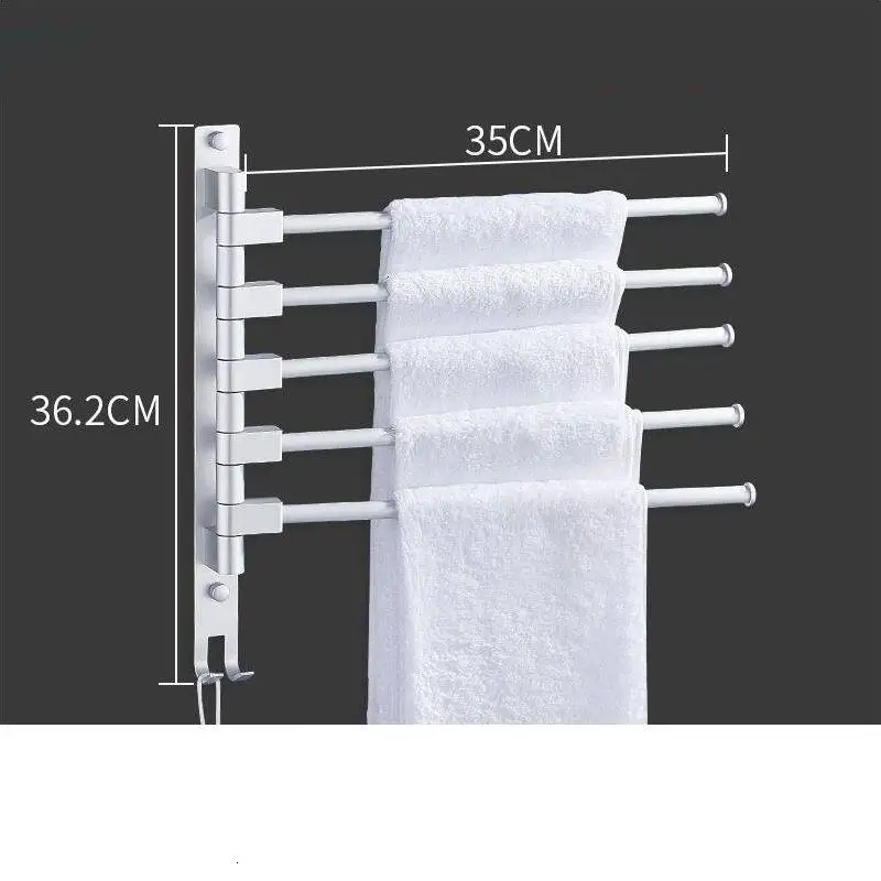 Estante Prateleira Parede Etagere Lazienka Estanteria Rotatable Salle De Bain Wall Shower Accessories Towel Rack Bathroom Shelf