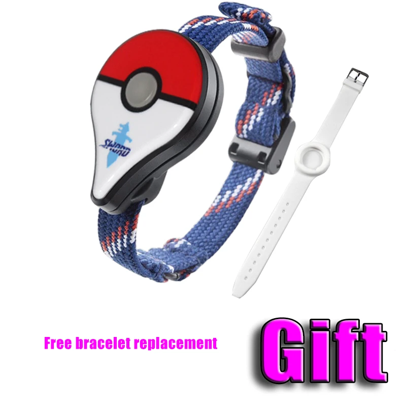 Черный Авто ловля для Pokemon Go Plus Bluetooth браслет часы аксессуары для игр - Цвет: Черный