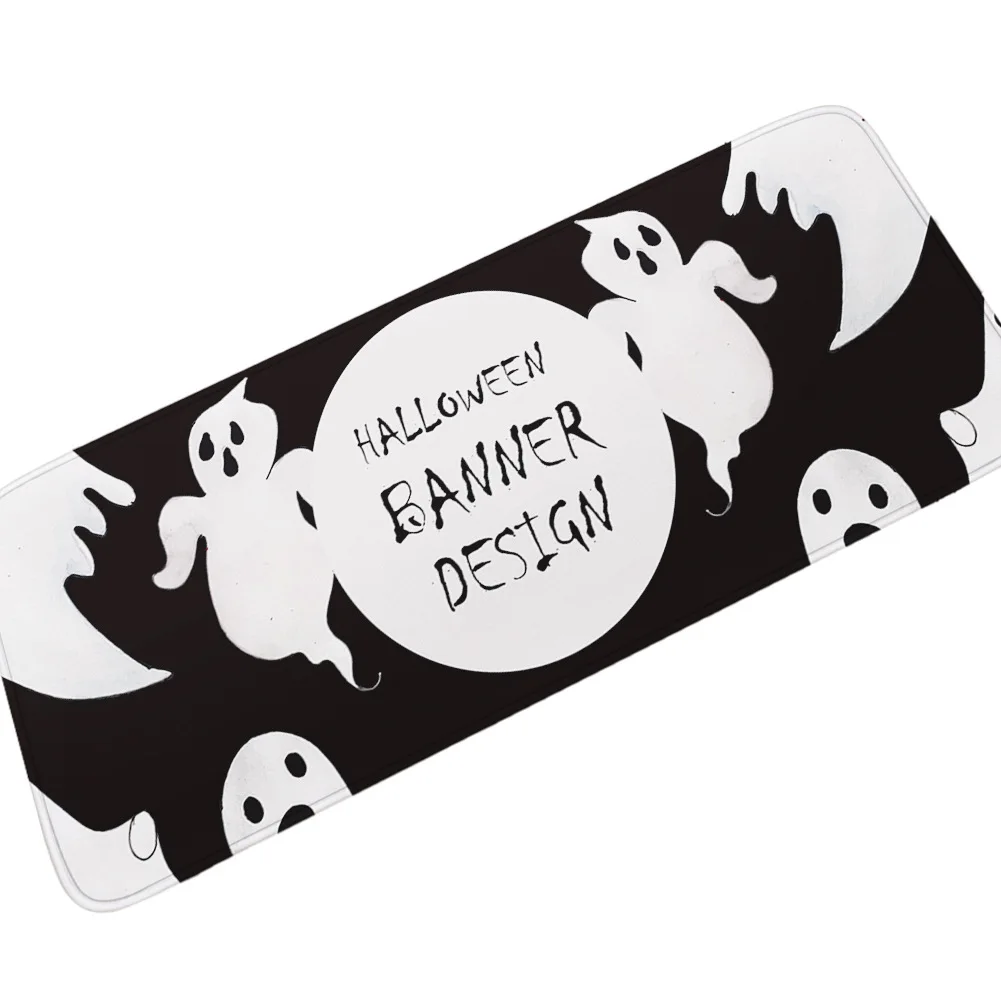 Ковер для Хэллоуина длинный прямоугольный кухонный ковер Нескользящий