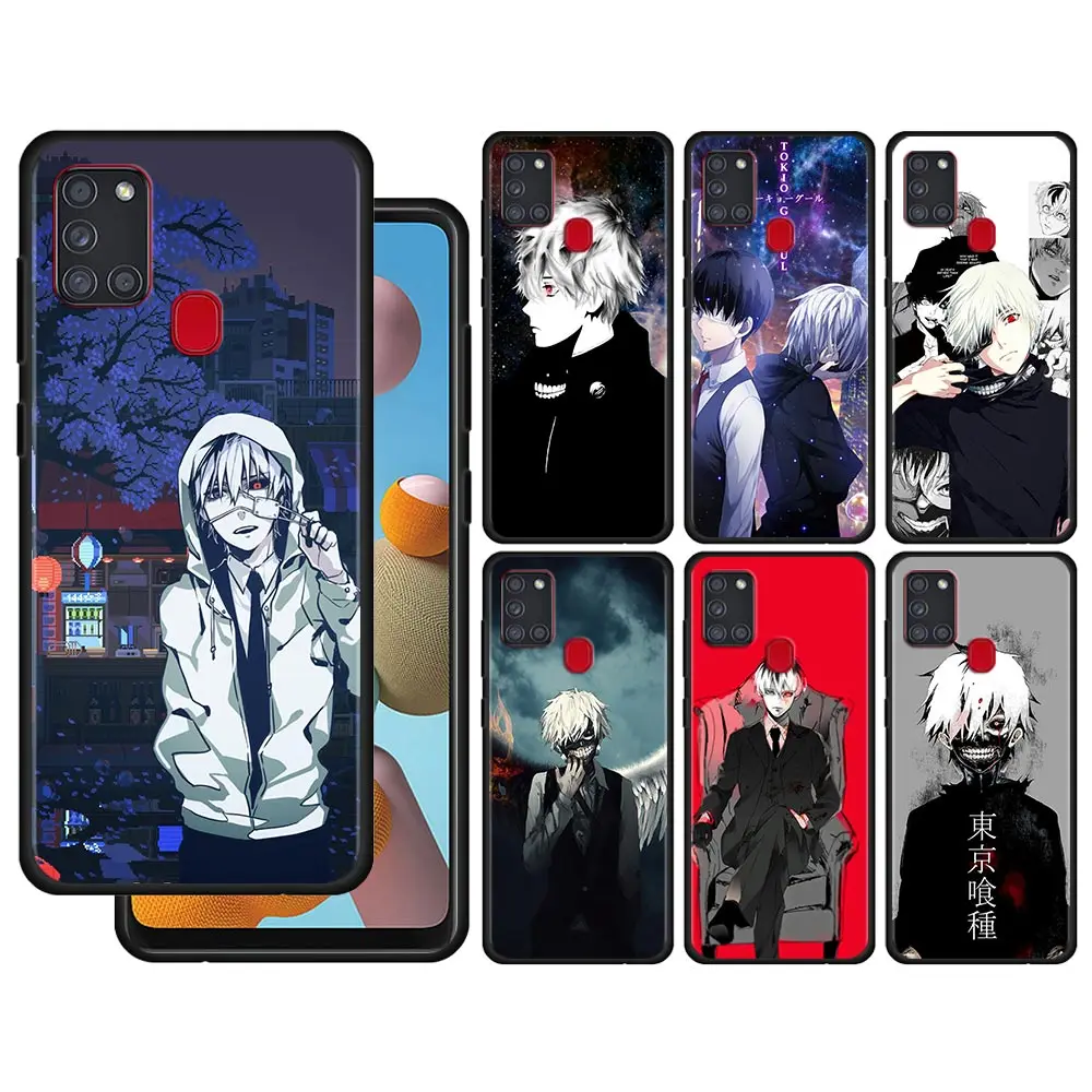 

Case For Samsung Galaxy A51 A22 A12 A21s A71 A31 A52 A32 A02s A11 A72 A41 A42 A01 A02 A21 Coque Ken Kaneki Tokyo Ghoul Anime