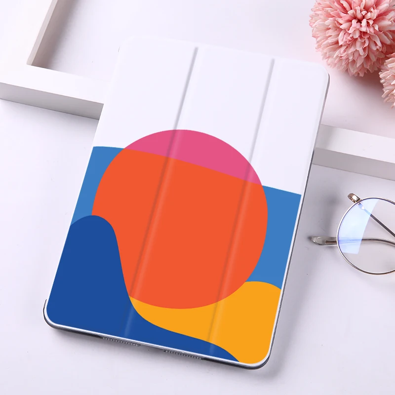 Чехол с граффити для iPad 10 2 чехол Smart Sleep/Wake 2019 7th ipad mini 1 3 4 5 Air pro 11 12 9 2020 | Компьютеры и
