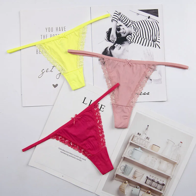 1 шт. женские кружевные Трусы стринги|Женские трусики| |