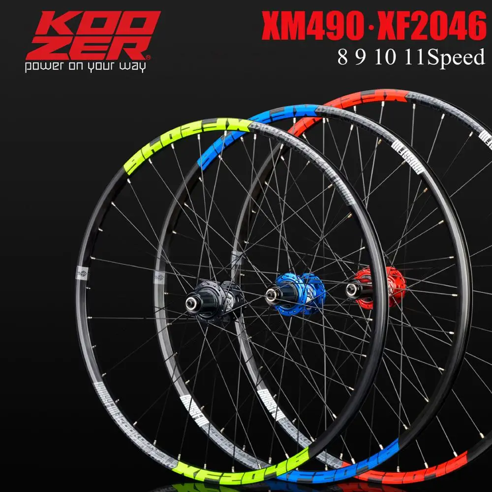 Колесная пара KOOZER XF2046 обод МТБ для горного велосипеда 26/27 5/29er дюймов 72 кольца 4