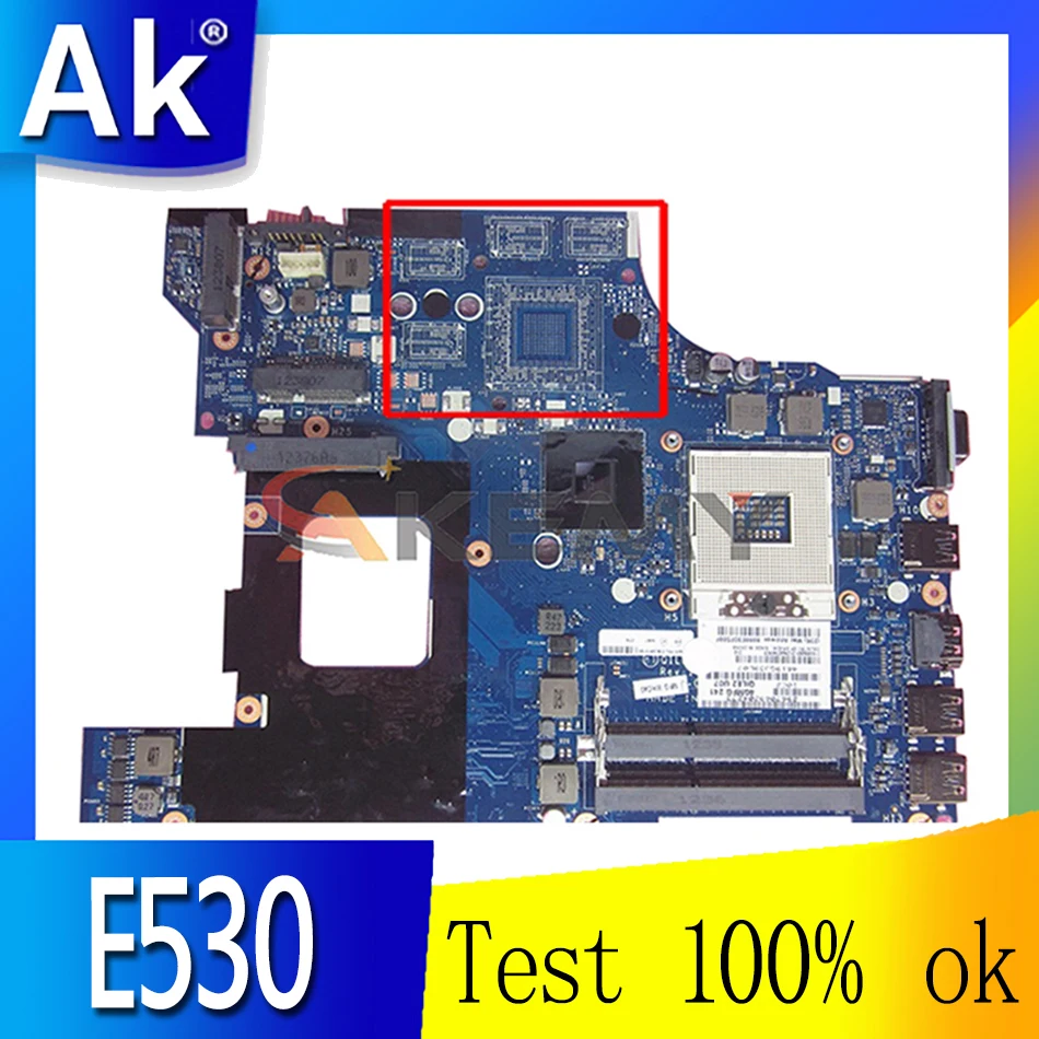 Материнская плата для ноутбука LENOVO ThinkPad Edge E530 HM77 материнская 04W4014 QILE2 LA-8133P SLJ8C DDR3 |