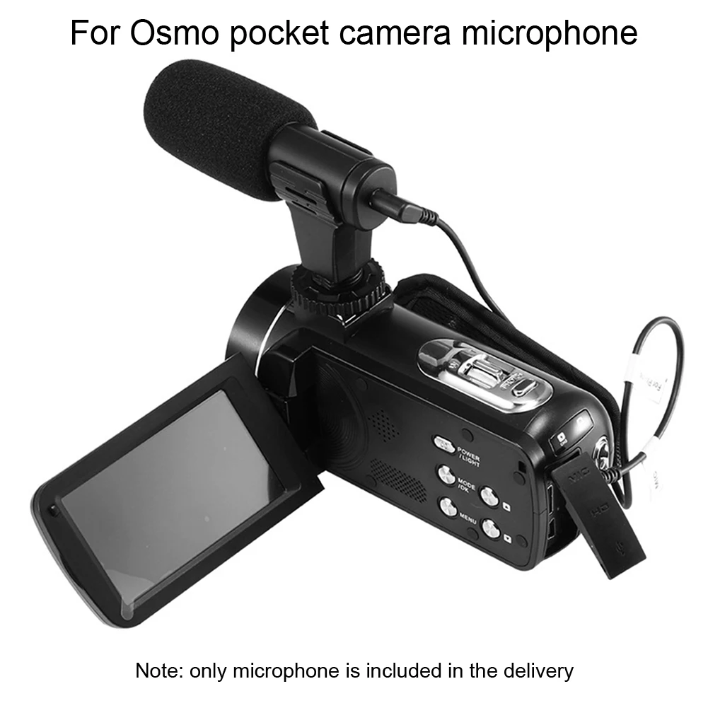 3 5 мм микрофон для записи видео и интервью DJI Osmo Pocket Plug &amp Play высокочувствительный