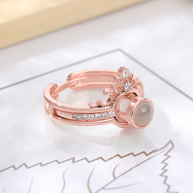 Женское кольцо с надписью Я люблю тебя на 100 языках | Украшения и аксессуары