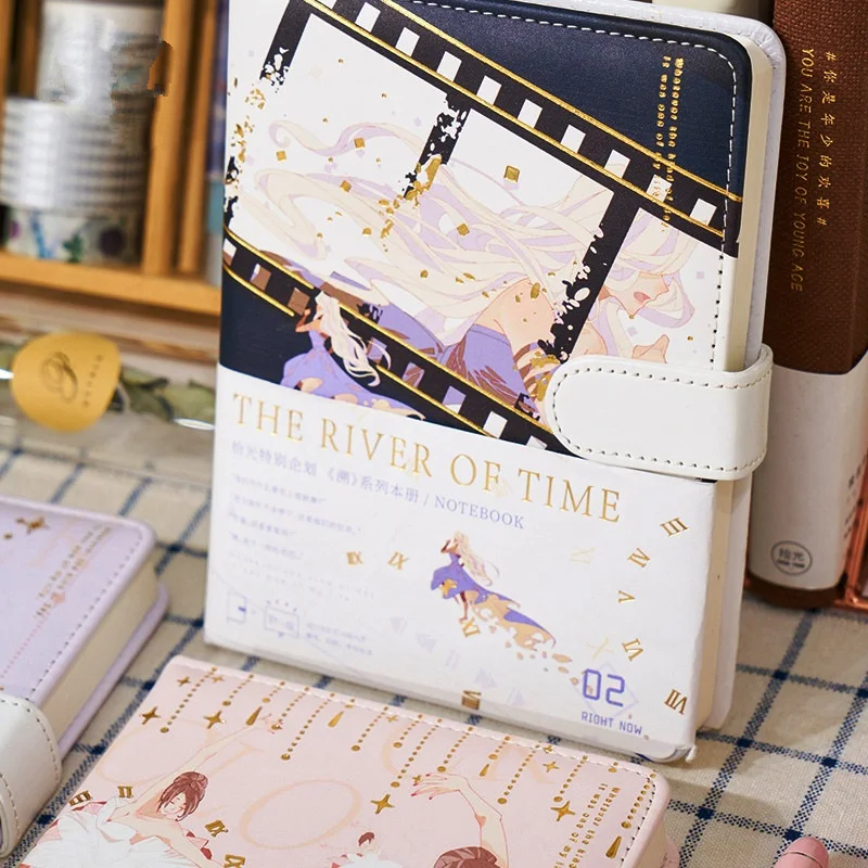 &quotВремя река Обложка из искусственной кожи Журнал Дневник красивые Тетрадь