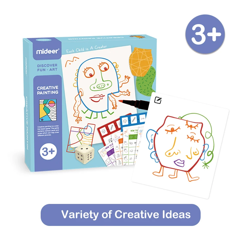 Mideer Детский граффити доска для рисования очищенный креативный рисунок пазл