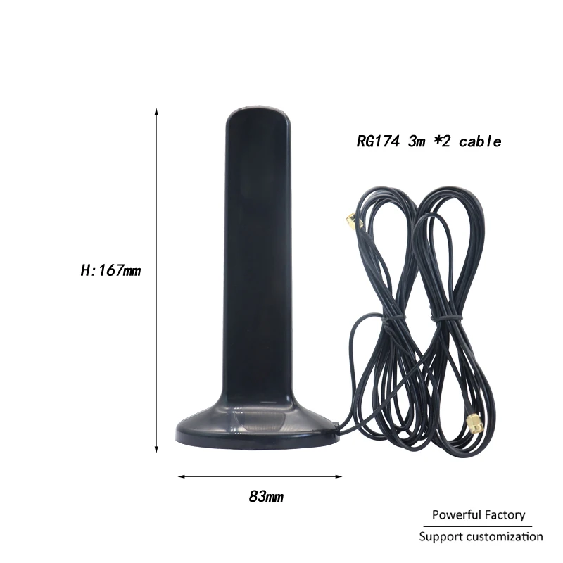 Magnetic mount 2G 3G 4G 5G Router modem Mimo external Panel receipt Signal Antenna 1PCS | Мобильные телефоны и аксессуары