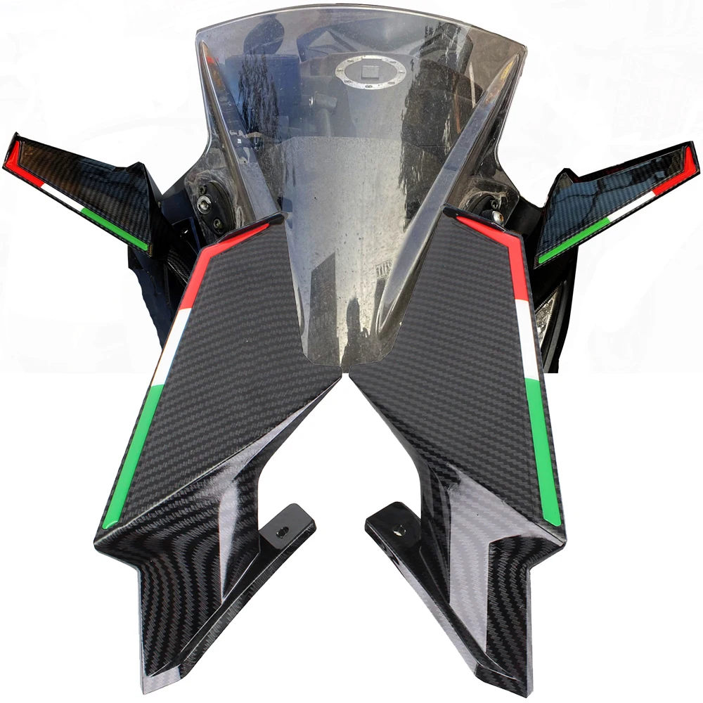 

Motorcycle Accessories Winglets Wind Wing Spoileror Kit For Suzuki Drz650 Drz400 Ltz Burgman 650 400 GSX250R Boulevard M109r
