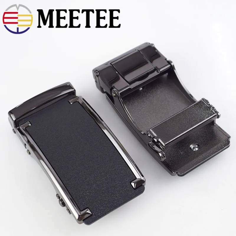 Meetee 1pc 36mm Metal Belt Buckles for Belts 34 35mm Fashion Men Waistband Automatic Buckle DIY Ceinture Boucle BD407LY36 21589|Пряжки и