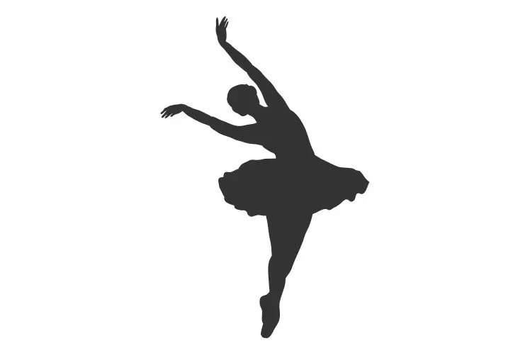 Интеллектуальная балерина гибкая и Танцующая виниловая Автомобильная наклейка