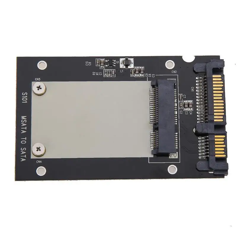 Переходник mSATA Mini SSD на 2 5 &quotSATA 22Pin карта адаптера твердотельный диск дюйма
