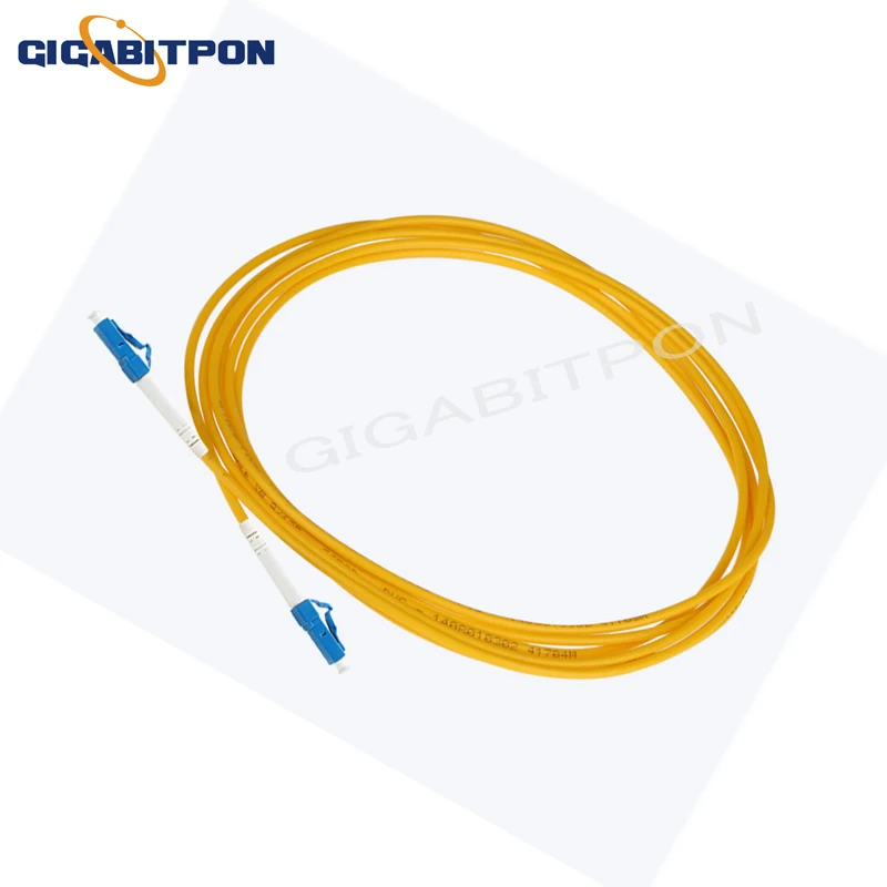 LC-LC Fiber Optic Patch Cord Cable LC/UPC-LC/UPC SM SX 2.0mm G652D Patch Cord Single Mode Simplex 2.0mm Fibra Optica FTTH 10pcs/