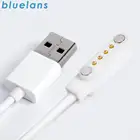 Универсальный Магнитный зарядный кабель USB 2,0 (штекер)4 Pin (штекер) для умных часов, 7,62 градусов, Y95, KW18, KW88, KW98, DM
