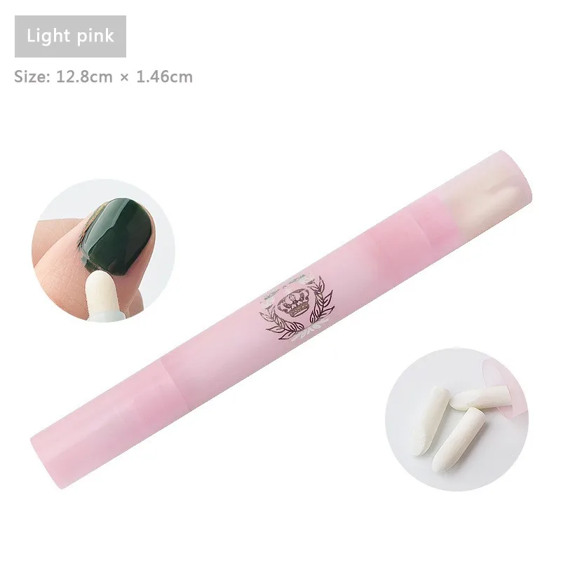 Розовый 1 шт./лот 4 цвета средство для снятия гель-лака Очиститель Ongle корректор ручки растворение лак гель УФ маникюрные инструменты волшебное удаление - Цвет: Розовый