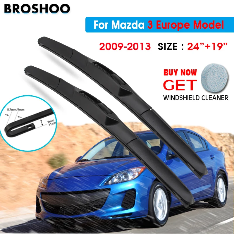 Автомобильный стеклоочиститель для Mazda 3 европейская модель 24 &quot+ 19&quot 2009-2013