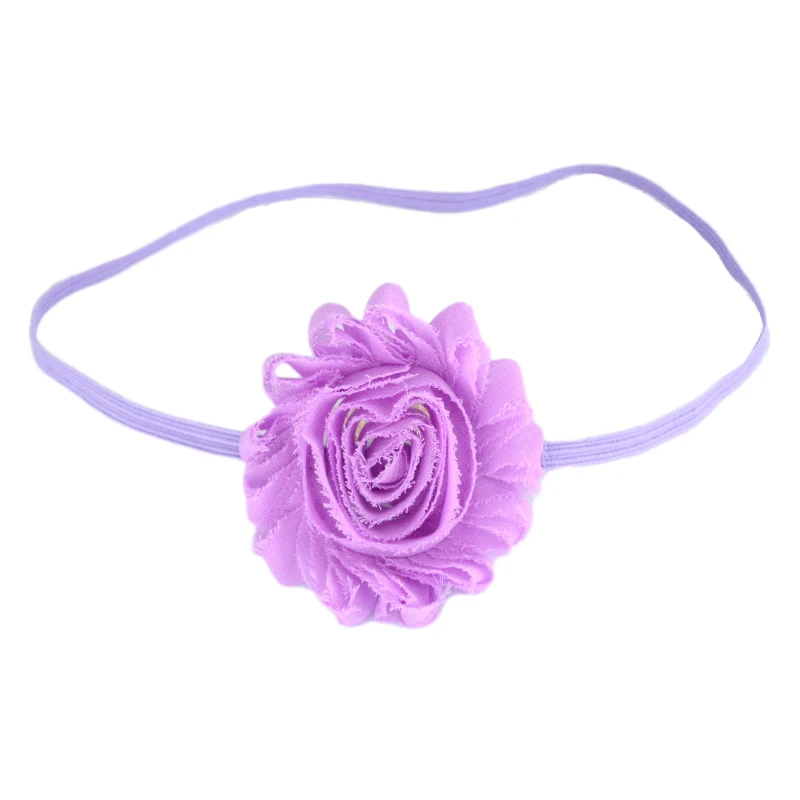 

1Pcs Baby Girls Flower Headbands Newborn Elastic Hairbands Todder Kids Chiffon Flower Hair Turban Cute Hair Headwear accessories