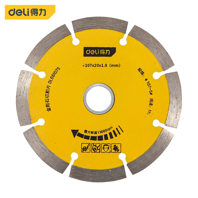 

Deli Circular Saw Blade Mn Steel Metal Aluminum Copper Cutting Blade Wood Aluminum Metal Plate Cutting Tool High Quality