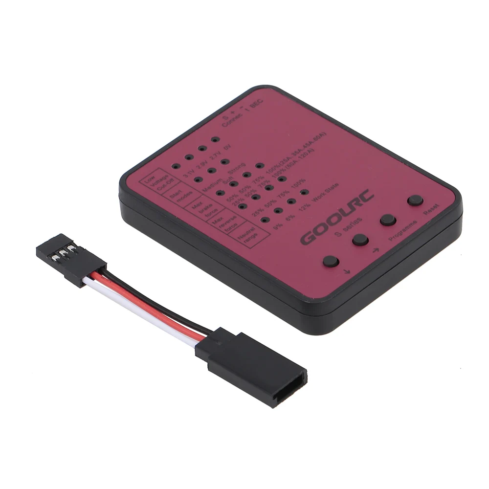 GoolRC S series 45A 120A RC автомобиль ESC программируемая карта радиоуправляемая модель