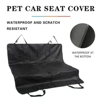 foldable dog car seat cover waterproof pet car mat hammock for small medium large dogs travel car rear back seat safety cushion