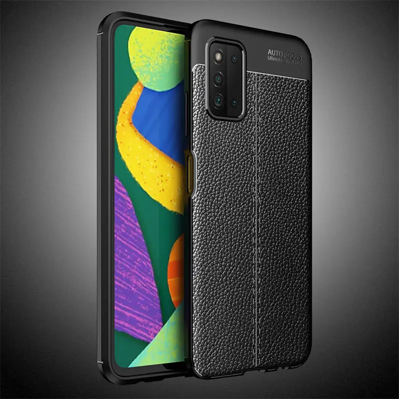 

10Pcs/Lot Slim PU Leather Grain Phone Case For Samsung Galaxy A42 M31S Note 20 Ultra A21S A31 A51 A71 A41 A11 Texture Cover