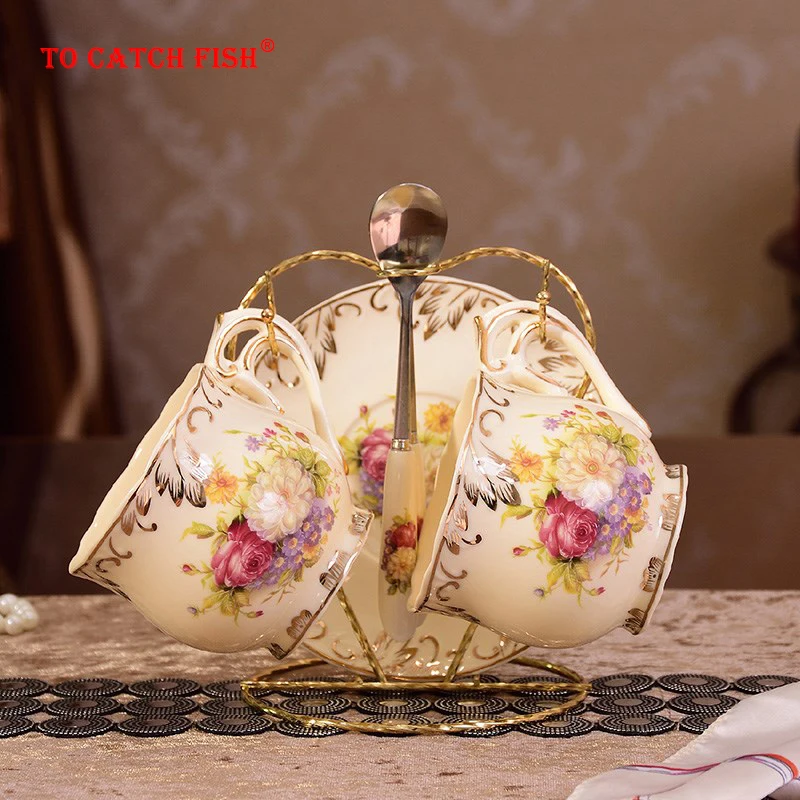 Элегантные кофейные чашки в европейском Королевском Стиле кружки для влюбленных