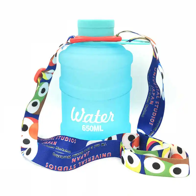 

Summer net red creative Mini bucket plastic cup Korean version lovely fall proof personalized portable kettle