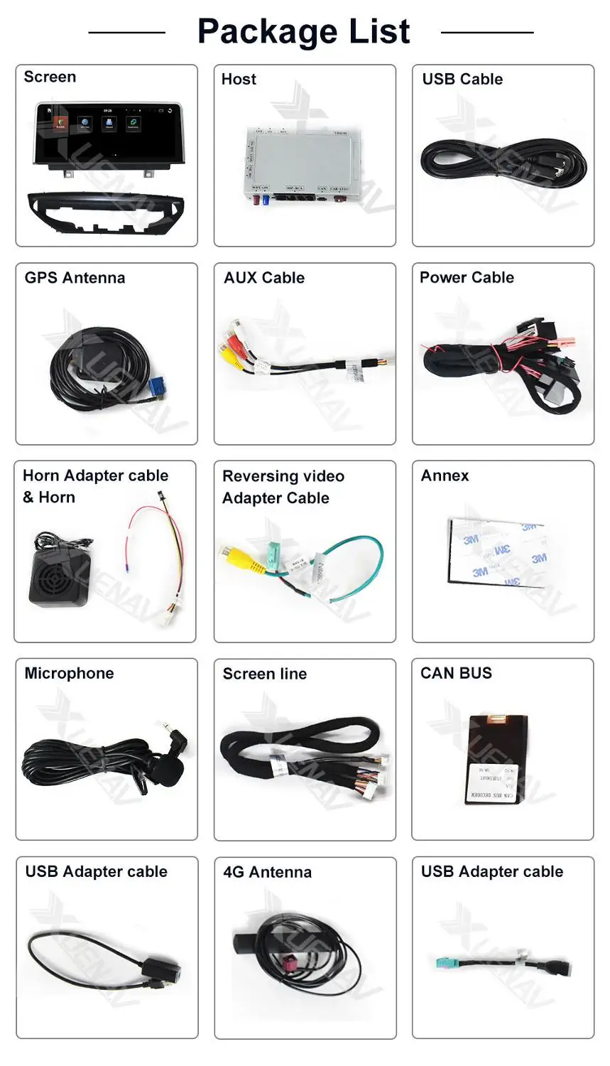 

2 din stereo receiver for BMW X1 F48 F49 X2 F39 2018 2019 Car Autoradio GPS Navigation Multimedia DVD player for BMW Auto radio