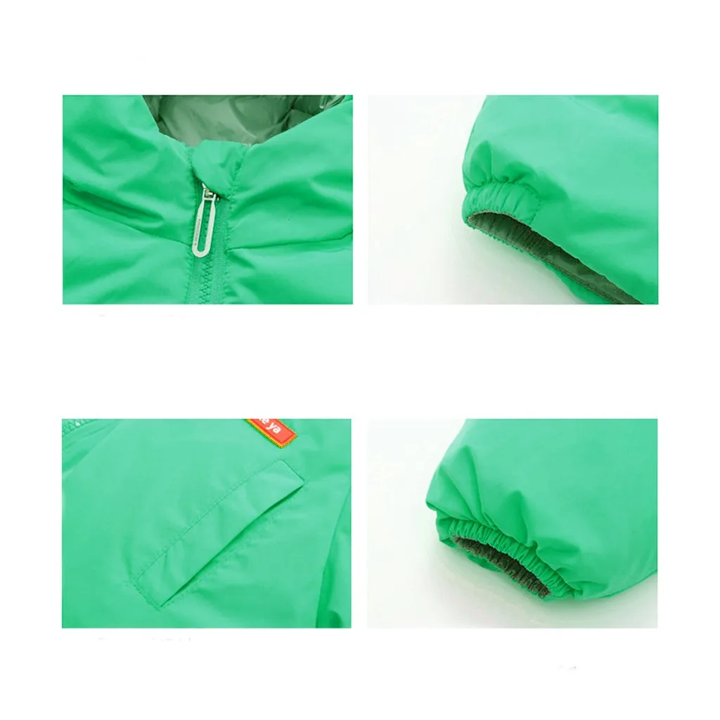 ARLONEET/осенне зимние плотные пальто с капюшоном для маленьких девочек и мальчиков