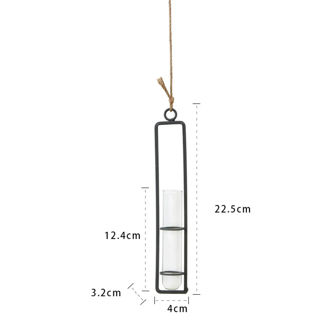 Нордическое украшение для дома настенная ваза цветов вазы с пробиркой
