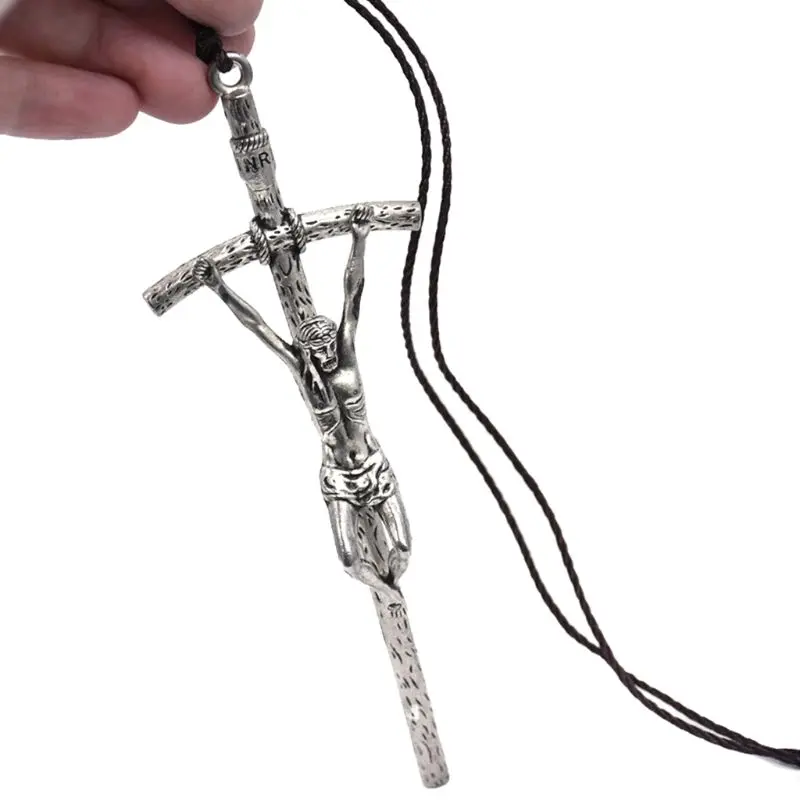 Церковные реликвии настенные кресты Распятие Иисуса Христа на подставке