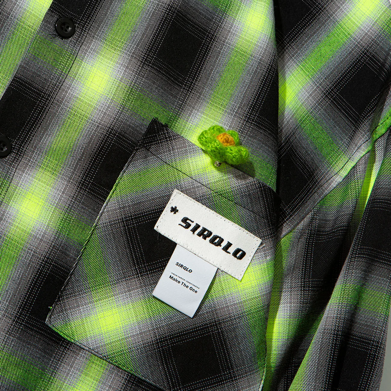 

Hip Hop Streetwear Shirt Mens 2020 Harajuku Vintage Retro Plaid Shirt Long Sleeve Cotton Oversized Loose Tops Green