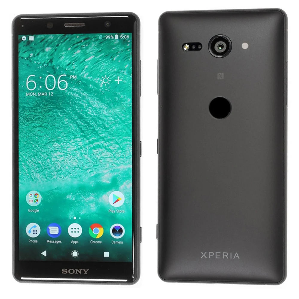 Оригинальный разблокированный мобильный телефон Sony Xperia XZ2 Compact H8324 с двумя