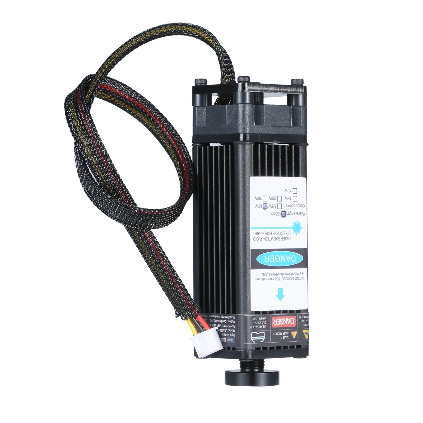 Лазерная головка для лазерного модуля мощный инструмент лазерной резки 450 нм 10 Вт