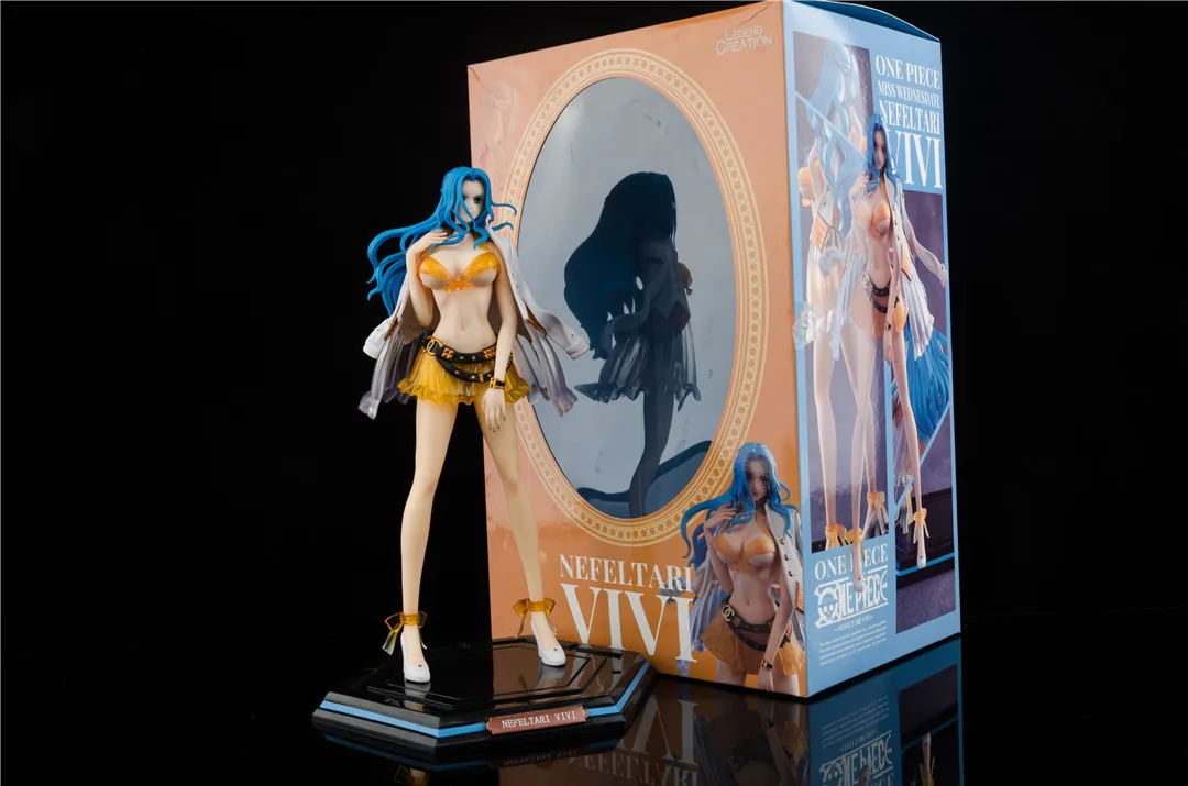 

Anime One Piece GK Nefeltari Vivi PVC Action Figure Toys Anime Sexy Girl Figure Collectible Statue Doll Gift 32cm
