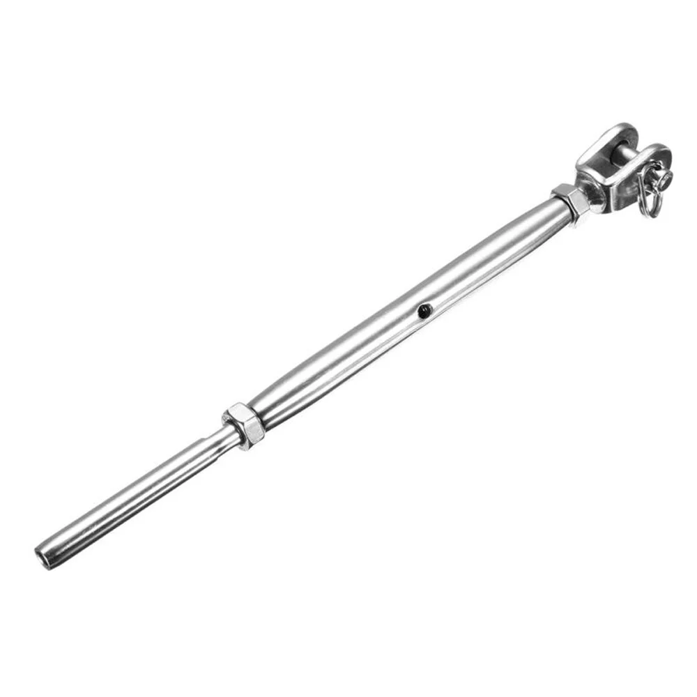 10 шт. набор разъемов из нержавеющей стали трос DIY Turnbuckle 10x торцевой винт 20x мини