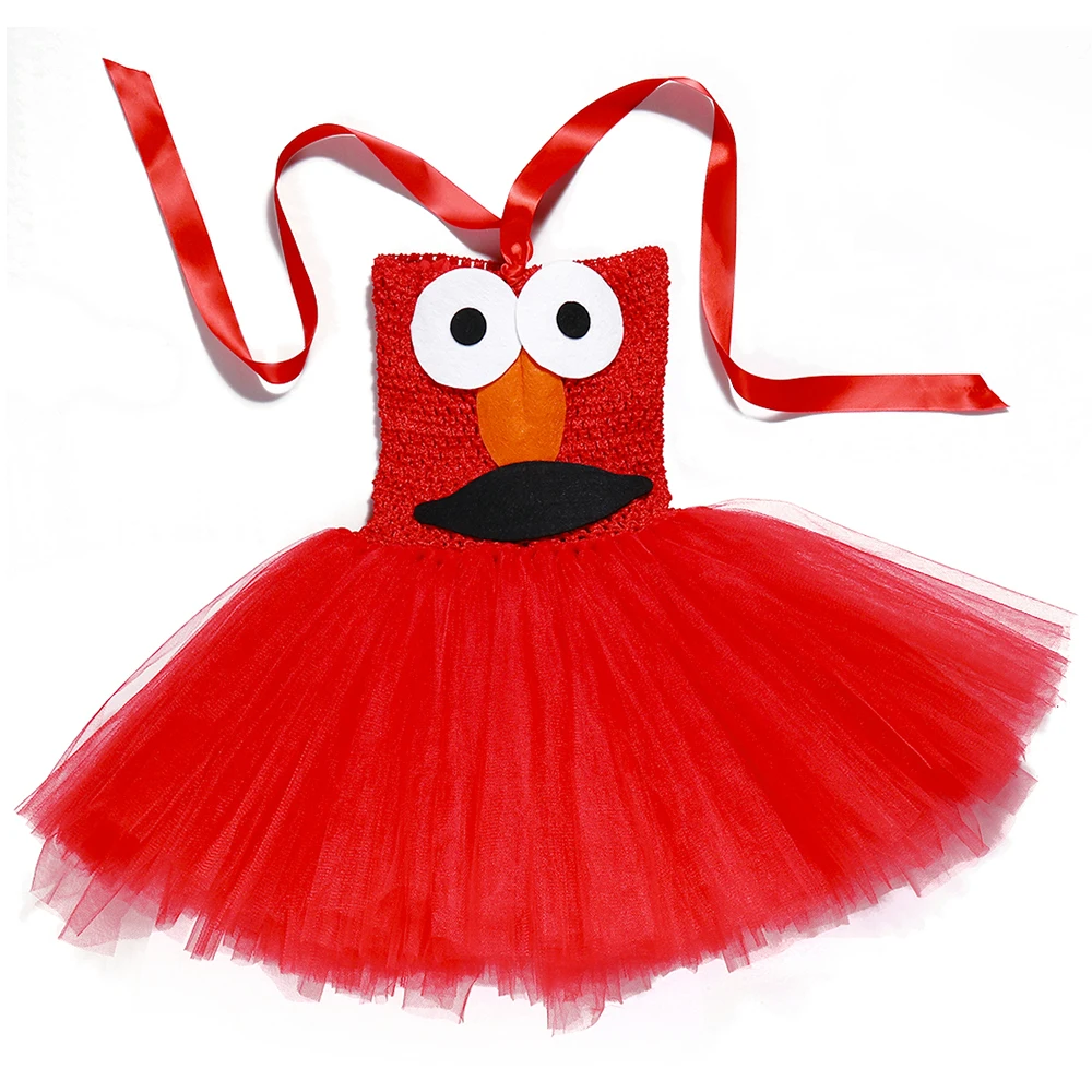 Красный Карнавальный Костюм печенья с монстрами на Хэллоуин платье-пачка для