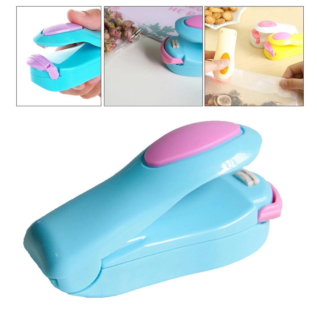 

Handheld Heat Bag Sealer for Airtight Food Storage, Reseals Snack Bag, Heat