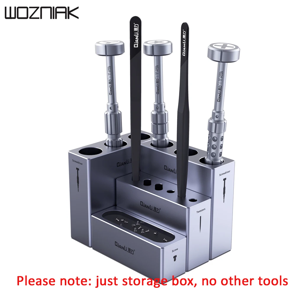Ящик для хранения инструментов QianLi ToolPlus запирающийся ящик пинцетов отверток