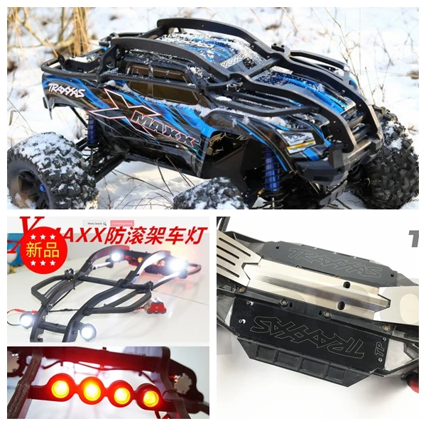 Защитная панель для корпуса Traxxas 77086 4 X Maxx нейлоновая оправа светодиодный