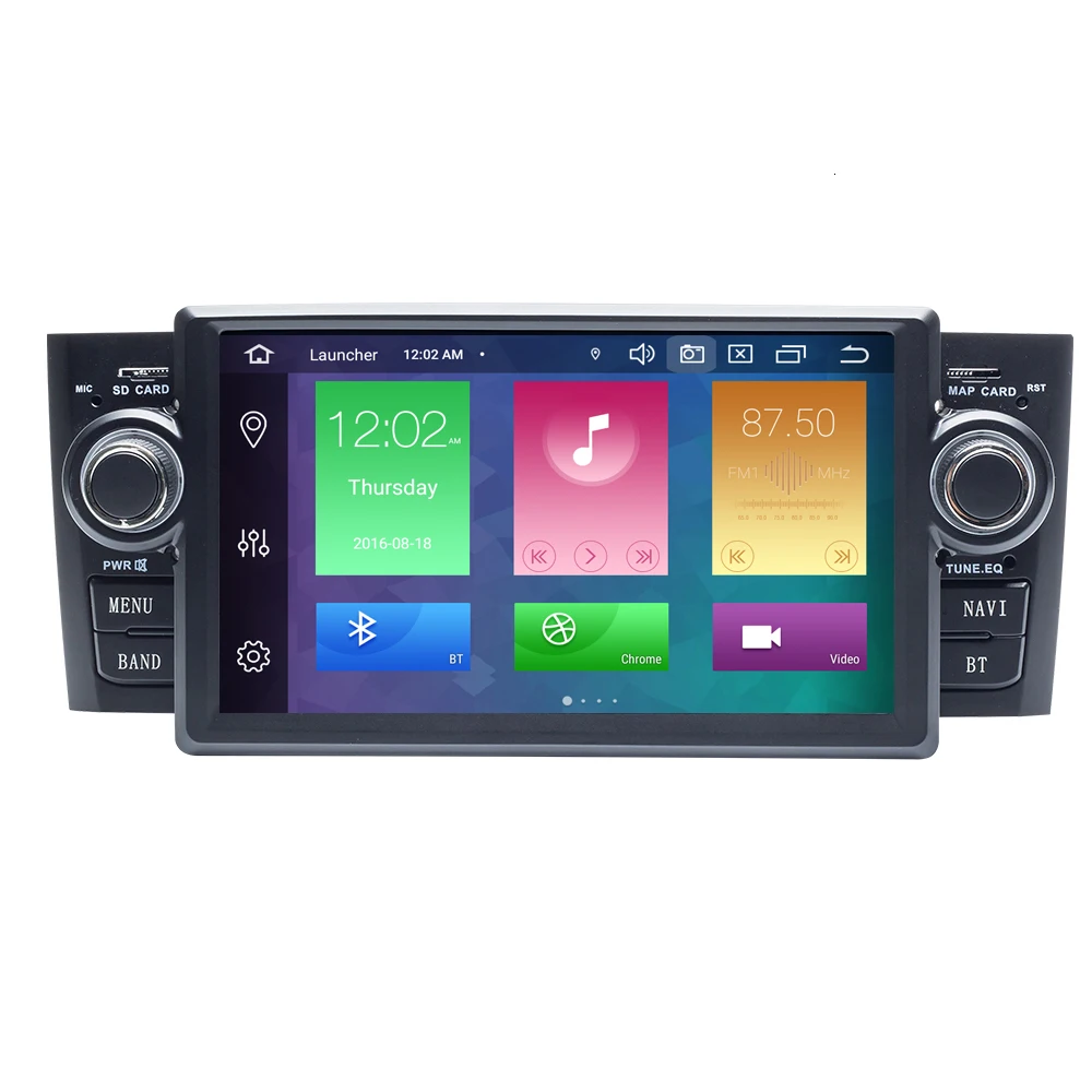 DSP Android 10 Ram 4G 64G Автомобильный GPS Carplay для Fiat Punto Grande Linea 2007-2012 dvd плеер Радио