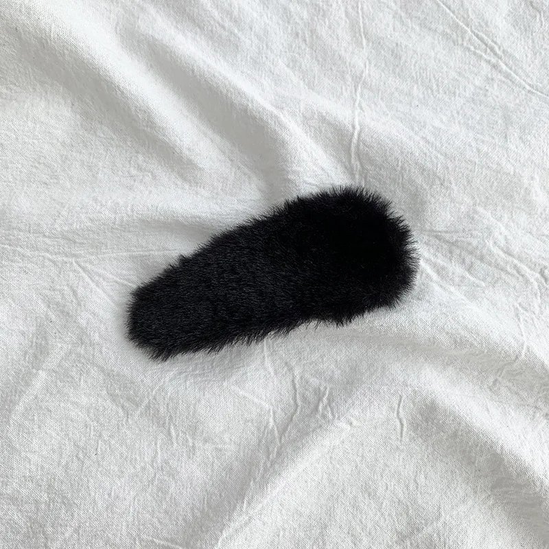 Horquillas de felpa para ni&ntilde;a, pinzas para el pelo para beb&eacute;, accesorios para el cabello, bonitos agarres para el pelo, herramientas de peinado, pasadores, ropa para el cabello-2