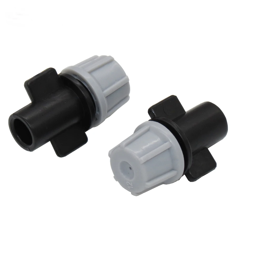 20PCS Adjustable Garden Drip Irrigation Misting Nozzles Dripper Sprayer 360° Atomization Sprinkler with 4/7mm Tee Barb Connector |