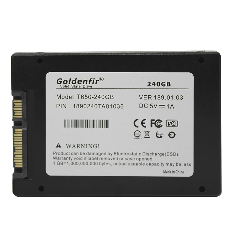 Жесткий диск Goldenfir SSD 128 ГБ 256 512 hdd hd для настольного ноутбука 2 5 дюйма | Компьютеры и