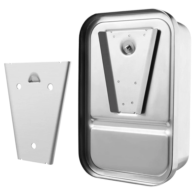 

Soap Dispenser-Bathroom Kitchen Hotel-Stainless Steel Wall Mounted Hand Soap Dispenser Liquid Soap Dispenser