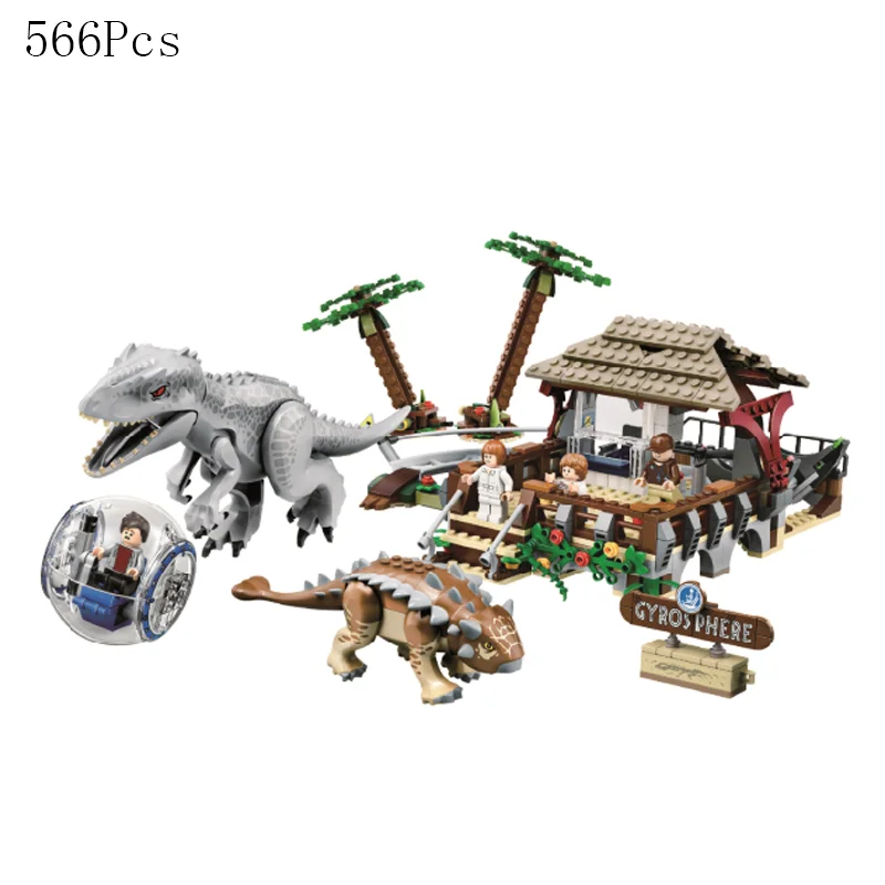 2022 новый набор динозавров 11580 11579 11578 11577 Gyrosaurus бесзубчатый Pterosaur Escape строительные